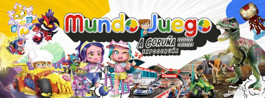 Mundo Juego, más de 10.000 metros cuadrados para divertirse en A Coruña en Navidad