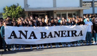 El colegio Liceo La Paz realizó un acto de apoyo a Ana Baneira, la joven detenida en Irán