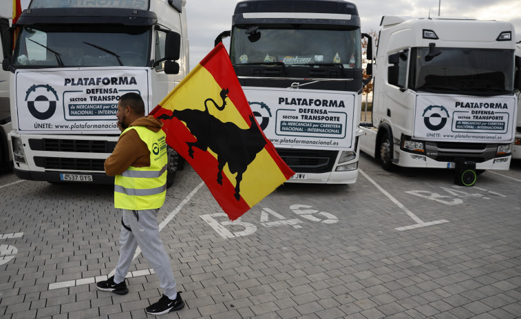 Normalidad en el primer día de paro de camioneros