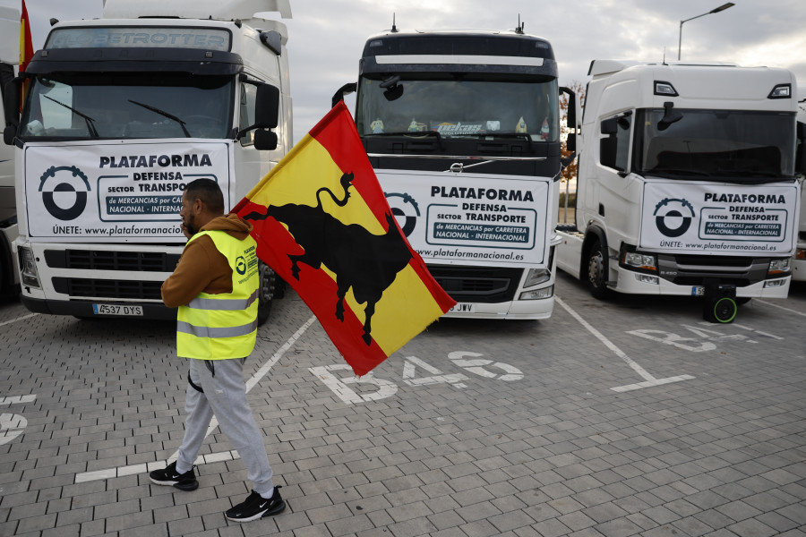 Normalidad en el primer día de paro de camioneros