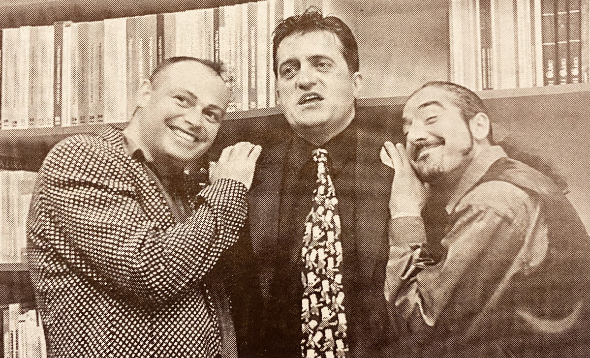 Pablo Carbonell, Gran Wyoming y Sergio Pazos 1997