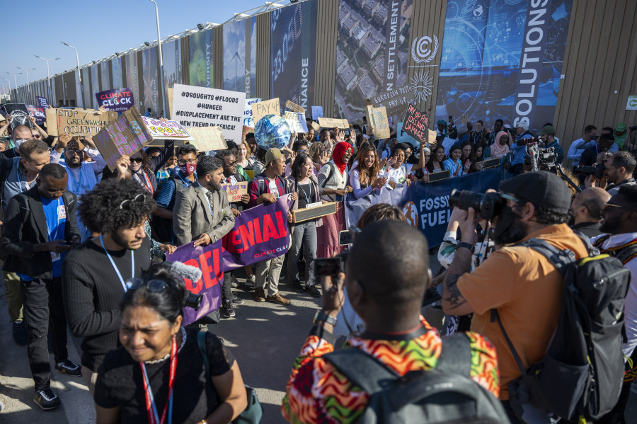 Las negociaciones sin fin y los pocos acuerdos hacen vislumbrar el fracaso de la COP27