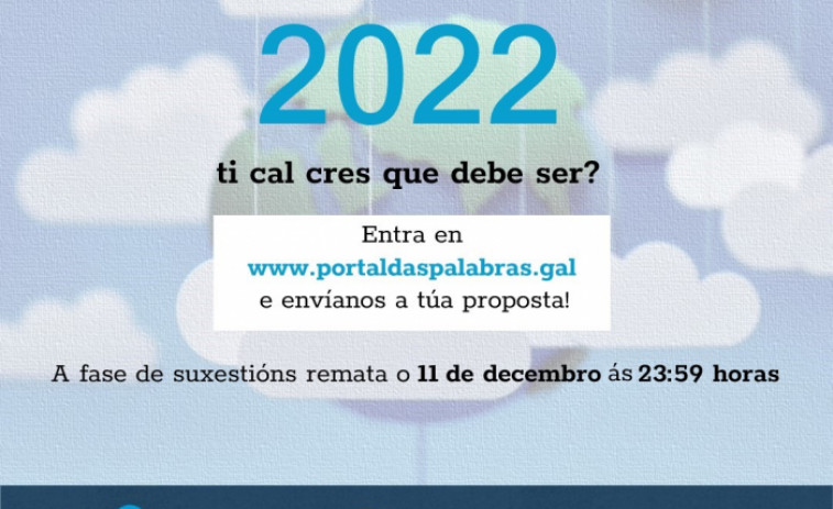 A Real Academia Galega xa busca a 'Palabra do Ano 2022'