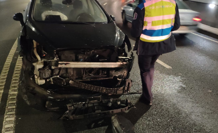 Una salida de vía obliga a cortar un carril en el túnel de La Marina