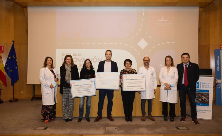 El Servicio de Farmacia del Hospital de A Coruña recibe el Premio Ruta de Innovación de Galicia