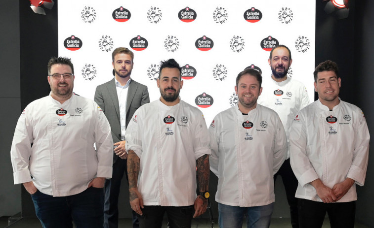 El fichaje de cuatro nuevos chefs en Coruña Cociña se celebra en MEGA