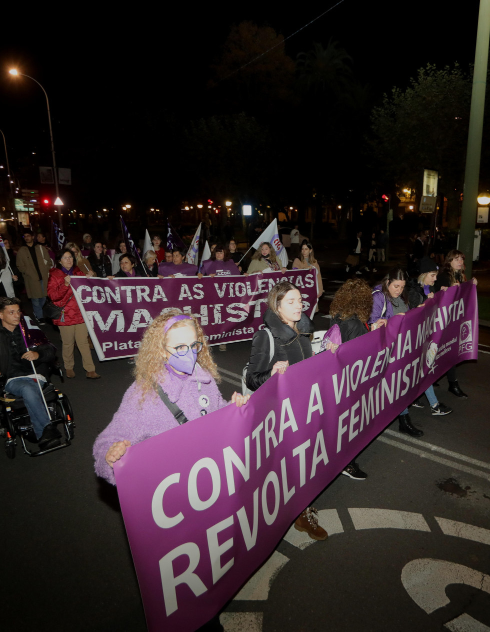 Manifestación contra la violencia machista el 25 N @Patricia G. Fraga (1)
