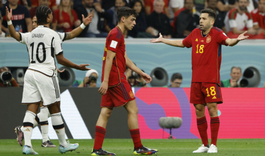 Alemania respira y España da por bueno el empate (1-1)