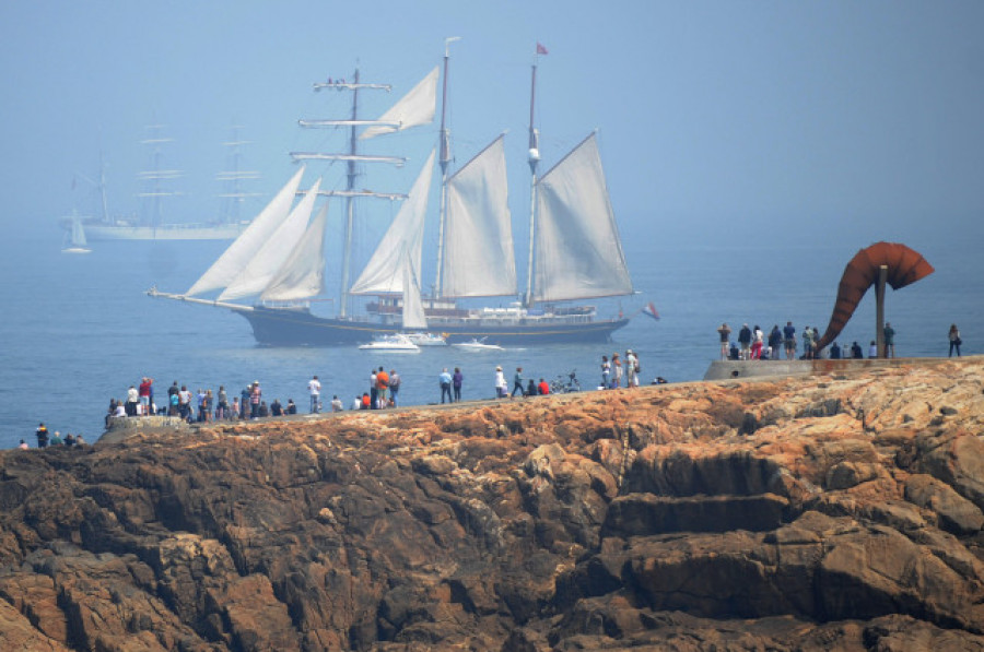 La regata 'Tall Ships Races' regresará a A Coruña del 24 al 27 de agosto