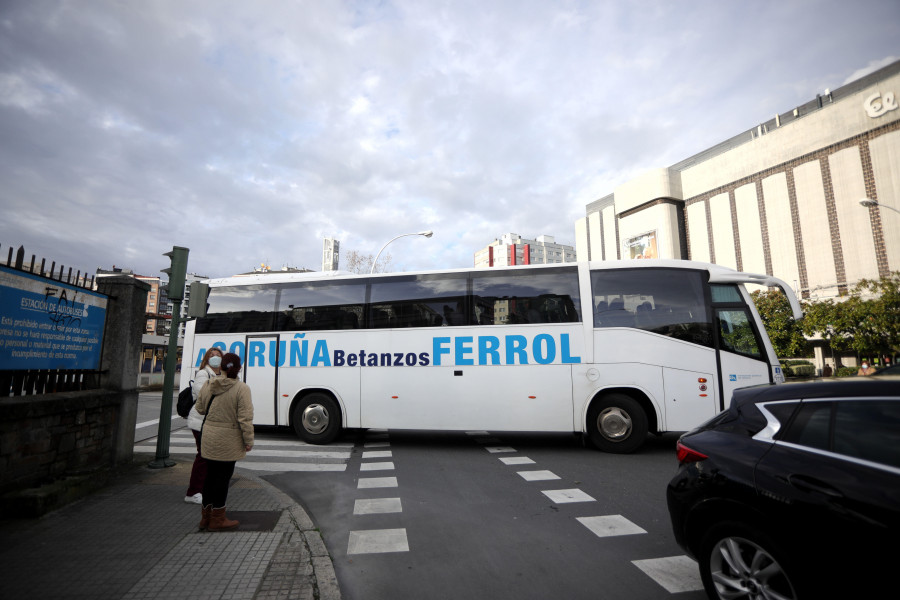 La Xunta ‘ajusta’ los servicios de transporte en autobús entre Betanzos y A Coruña