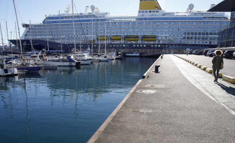 Los últimos cruceros del año en A Coruña: nueve escalas y el sexto buque más grande del mundo