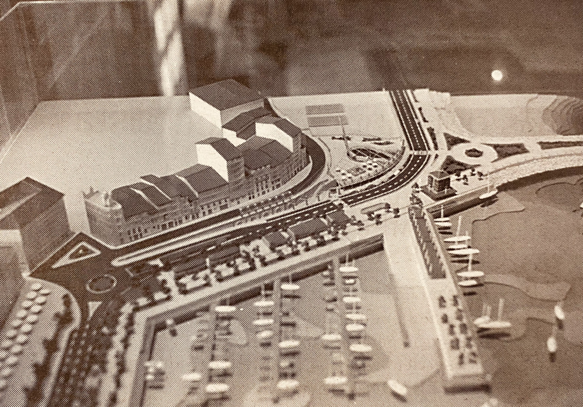 Maqueta del proyecto de reforma de la du00e1rsena 1997