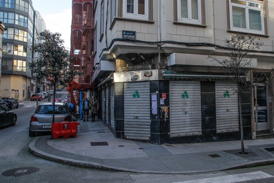 Os Mallos, en A Coruña, espera que el programa Mover os Baixos “abra el camino” a revivir el barrio