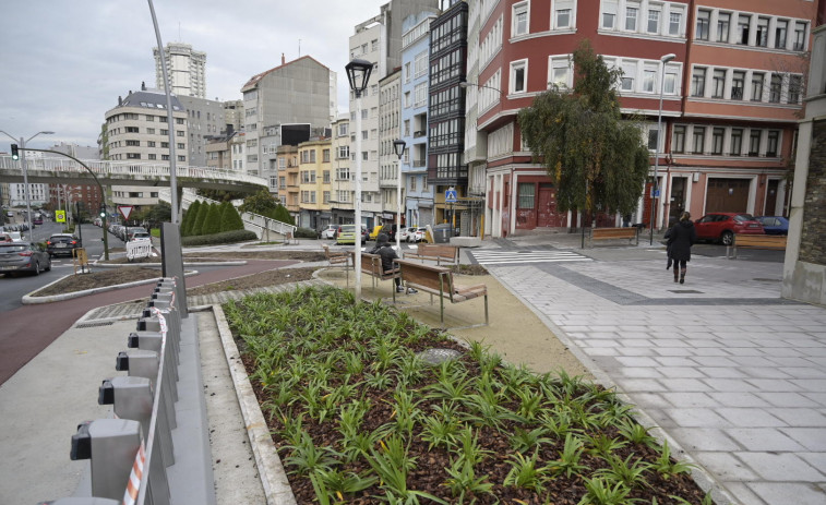 La estación de BiciCoruña de la avenida de Arteixo, en A Coruña, funcionará desde el lunes