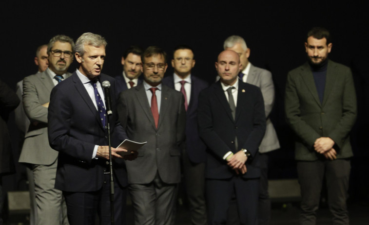 Rueda amosa no Liceu de Barcelona o seu orgullo polos galegos en Cataluña