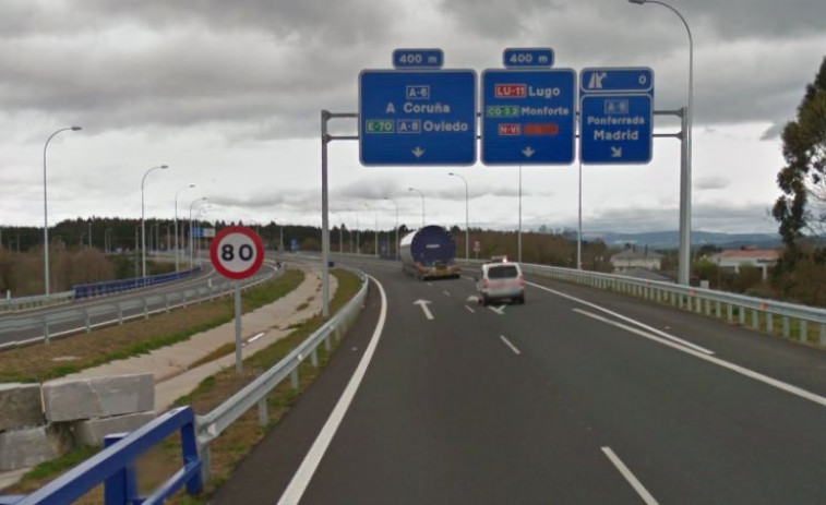 Interceptado a 191 km/h en un tramo limitado a 80 en Lugo