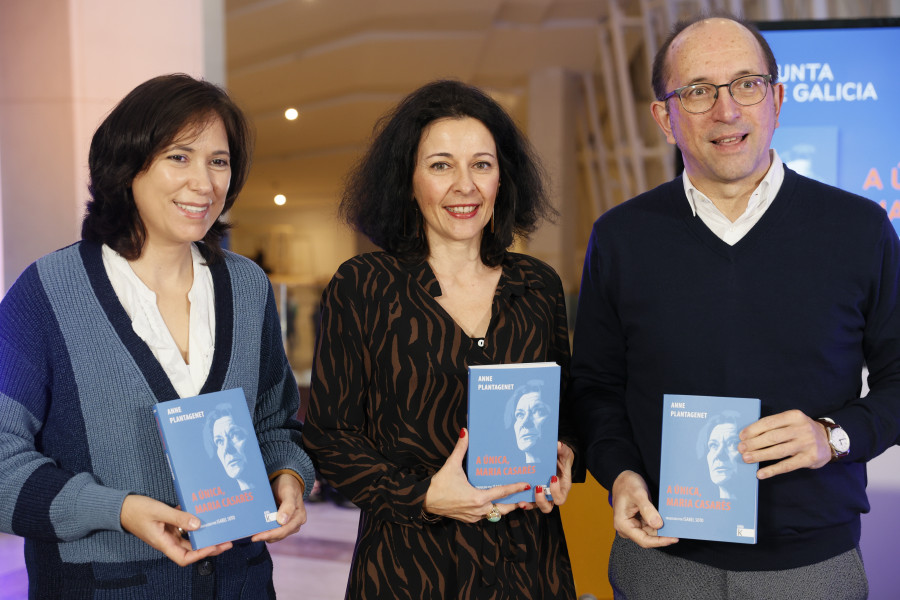 A Xunta pecha o programa do centenario de María Casares coa presentación da súa biografía en galego