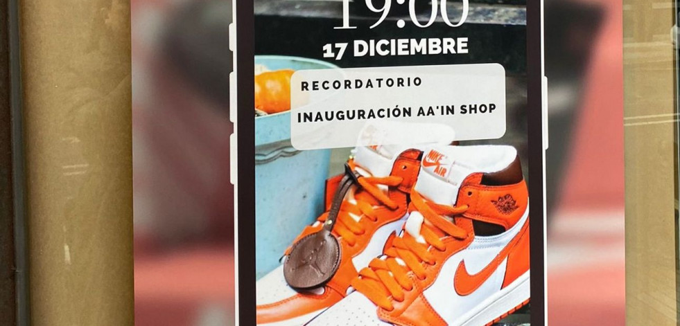 Una nueva tienda de zapatillas llega a A Coruña: AA'IN Sneakers Shop