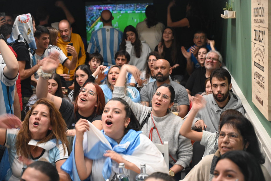 La ilusión argentina hace que la hostelería de A Coruña pegue el pelotazo Mundial