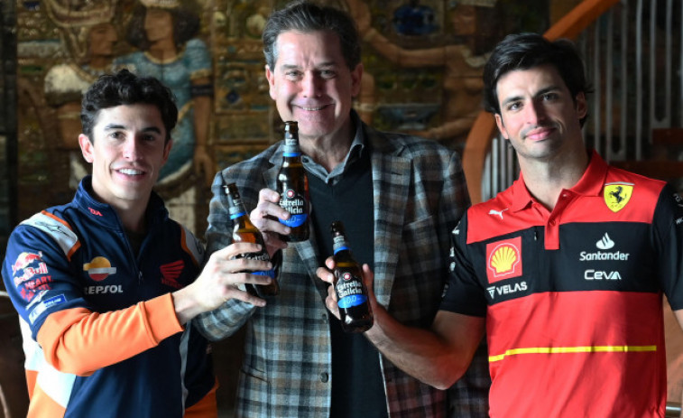 Sainz y Márquez comparten sueño y patrocinio en MEGA