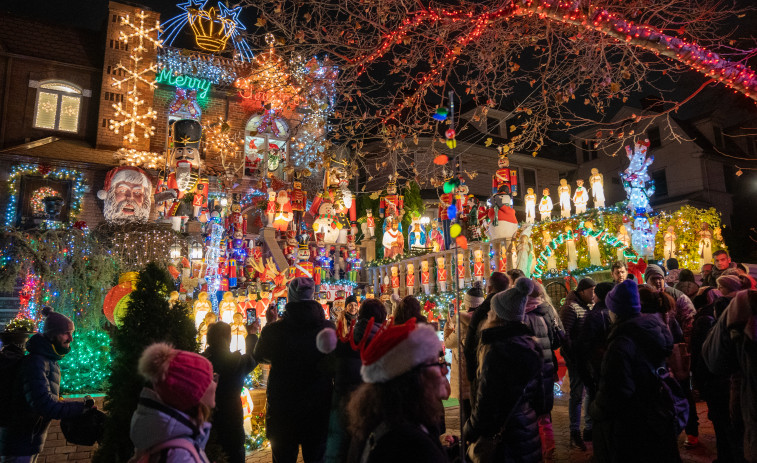 Dyker Heights, las luces navideñas de Nueva York que compiten con Vigo