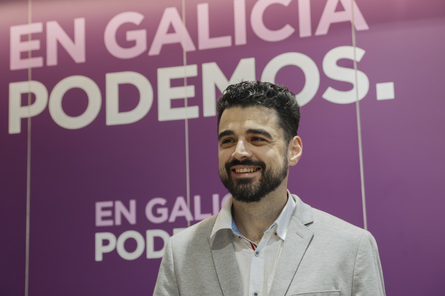 San Ramón se declara "afín a Podemos Galicia", pero apoya a Díaz como "presidenta"
