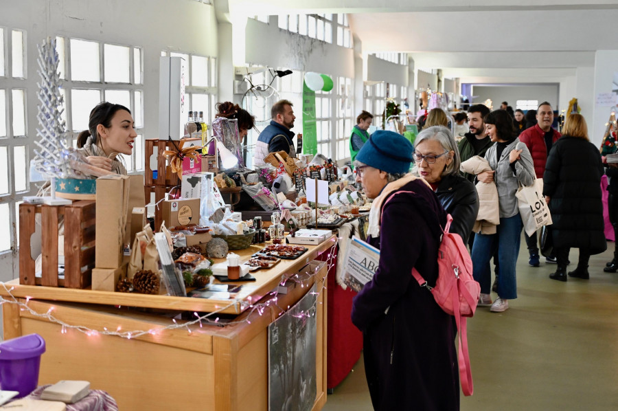 Orzán, San Andrés y San Agustín: una ruta de mercados navideños conquista A Coruña