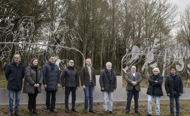 Insua dos Poetas rinde homenaje a Cunqueiro, referente de la literatura gallega