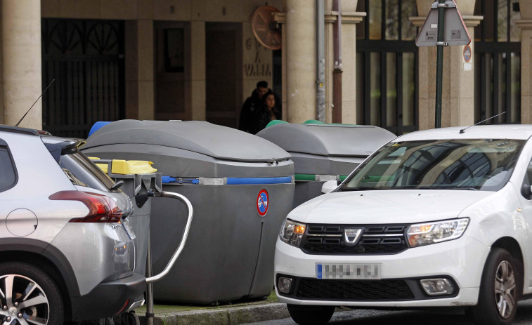 Instalar otro tipo de contenedor en A Coruña eliminará más de 1.200 plazas de aparcamiento