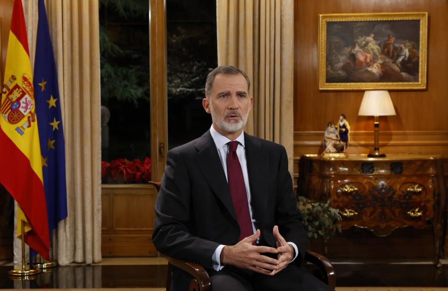 El mensaje navideño de Felipe VI perdió una audiencia de 1,2 millones de personas