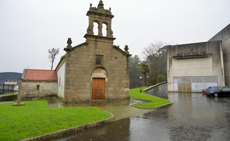 Denuncian el actual abandono de la capilla de Oza, que data del siglo XII