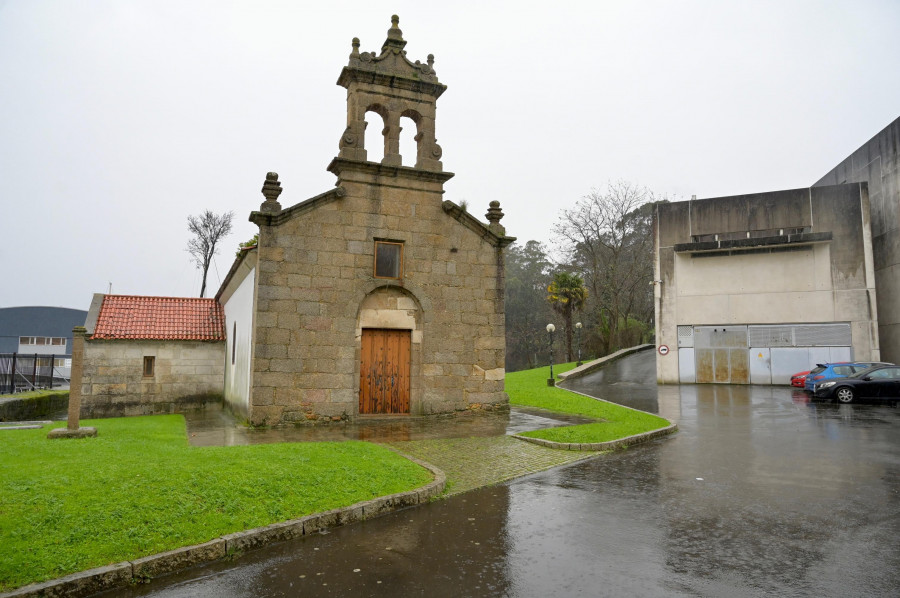 Denuncian el actual abandono de la capilla de Oza, que data del siglo XII