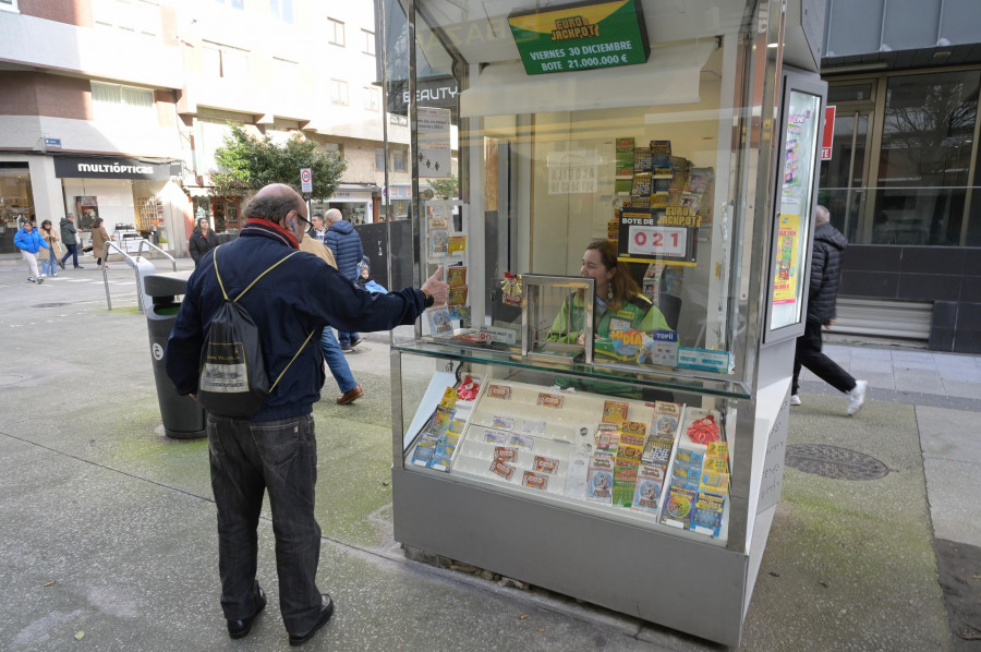 La ONCE reparte 250.000 euros en la Calle Barcelona, en la que ya tocó el Gordo de Navidad