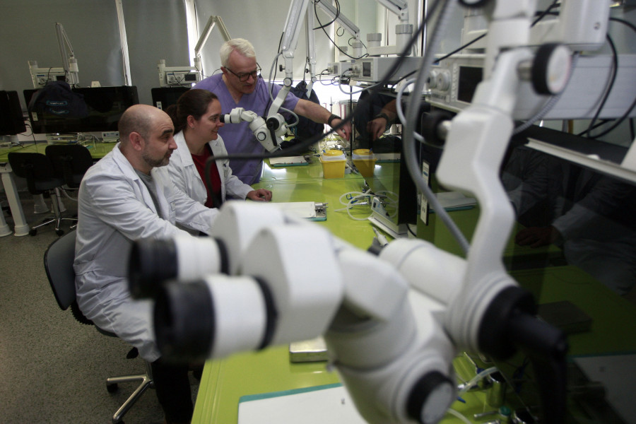 El Inibic de A Coruña recibe la insignia de oro que otorgan los médicos gallegos