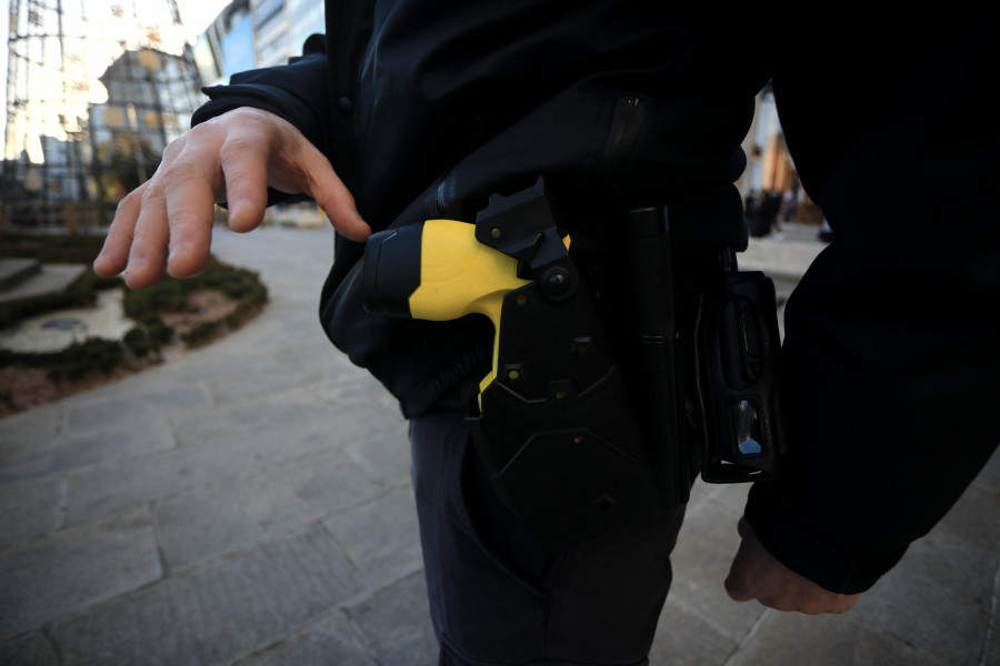 La Policía Local empleó la pistola eléctrica por primera vez en dos años
