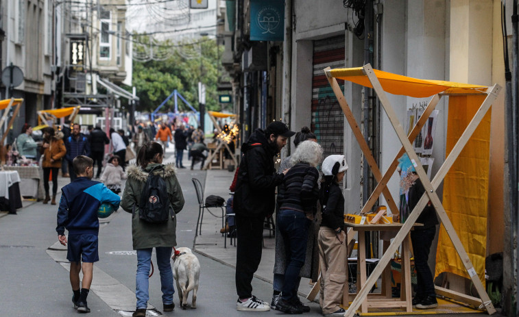 El mercado Feirarrúa del Orzán, en A Coruña, se celebrará el primer sábado de cada mes