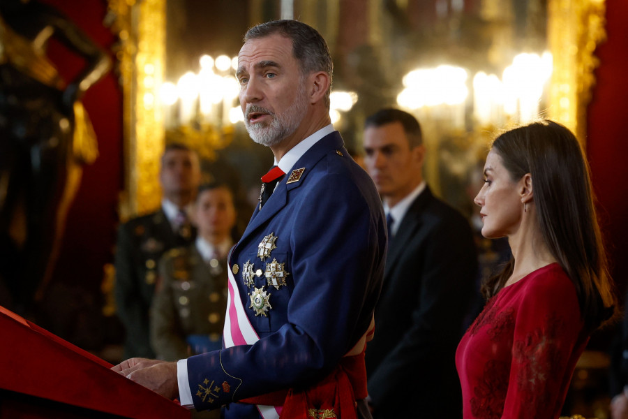 El rey y Pedro Sánchez presiden una Pascua Militar marcada por Ucrania