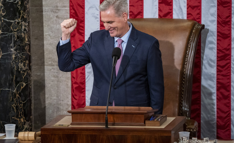 El republicano McCarthy, elegido por fin presidente de la Cámara Baja de Estados Unidos