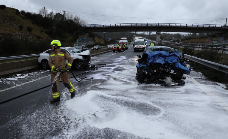 Un equipo de reconstrucción de accidentes analizará las causas del siniestro mortal en Salvaterra de Miño