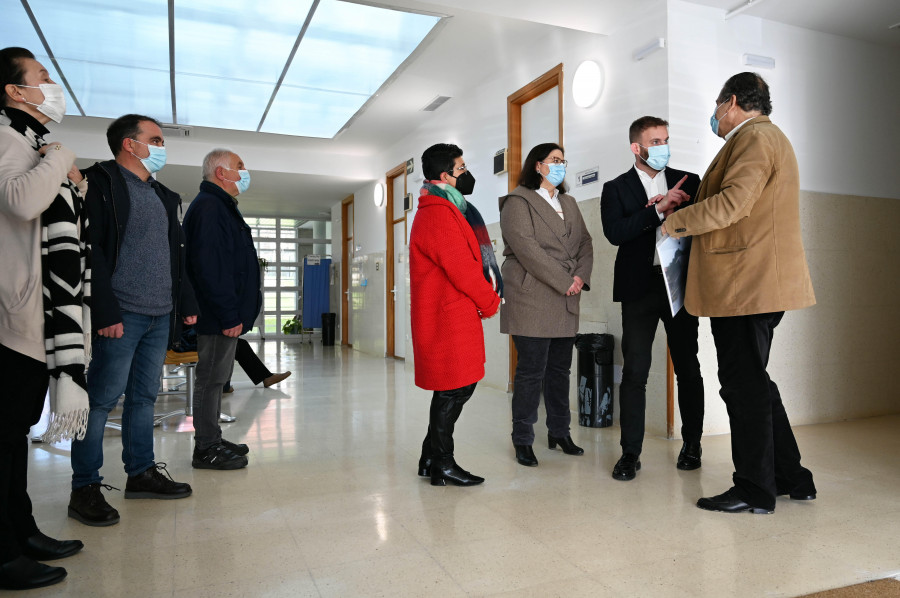 Las obras del Centro de Saúde de San Cidre amplían su utilidad y seguridad