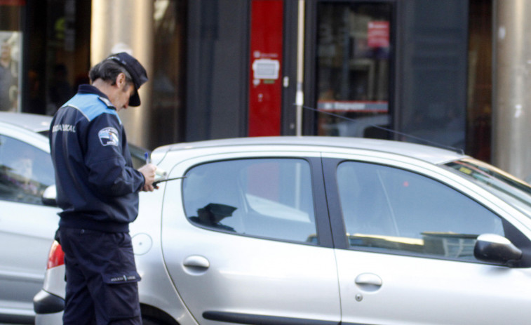 Interceptan en A Coruña a un conductor drogado que circulaba por la zona peatonal de Ángel Senra