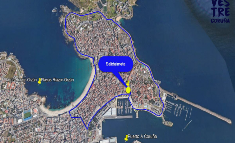La San Silvestre Coruña saldrá este domingo de María Pita