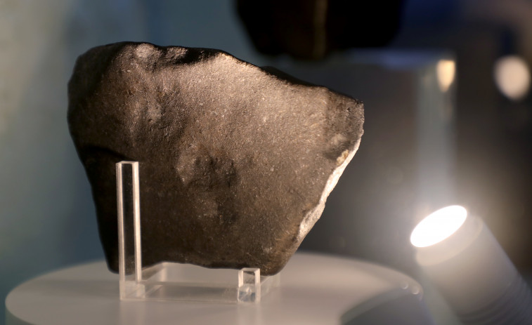 Aterrizado en Baralla y en plena pandemia: el único meteorito recogido en Galicia