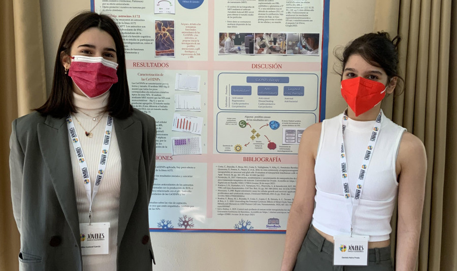 Reportaje | Dos exalumnas del Eusebio da Guarda son premiadas en un congreso nacional