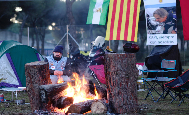 Cinco heridos al sufrir quemaduras en una hoguera en la concentración motera Pingüinos en Valladolid