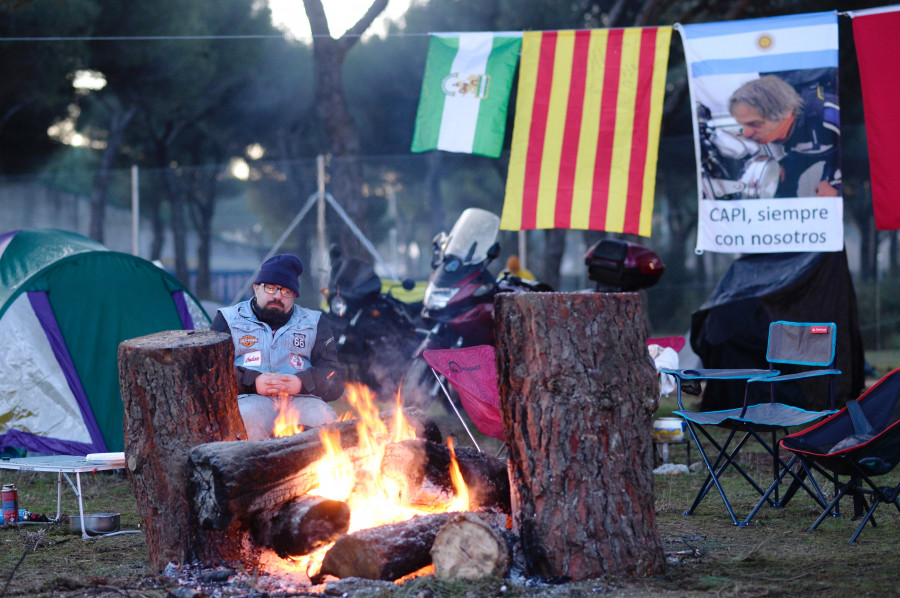 Cinco heridos al sufrir quemaduras en una hoguera en la concentración motera Pingüinos en Valladolid