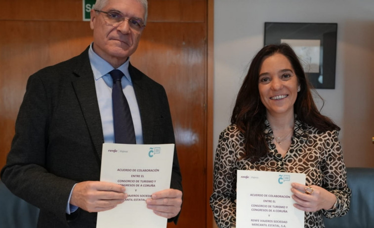 Renfe ofrecerá descuentos a los asistentes a eventos que organice el Consorcio de Turismo de A Coruña