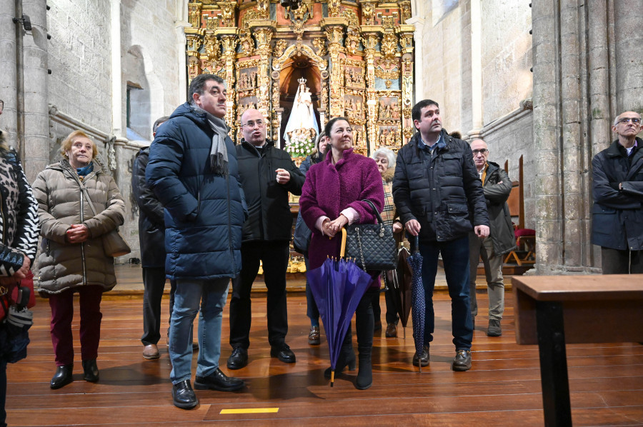 La Xunta destina otros 220.000 euros a obras de restauración en Santa María do Azougue en Betanzos