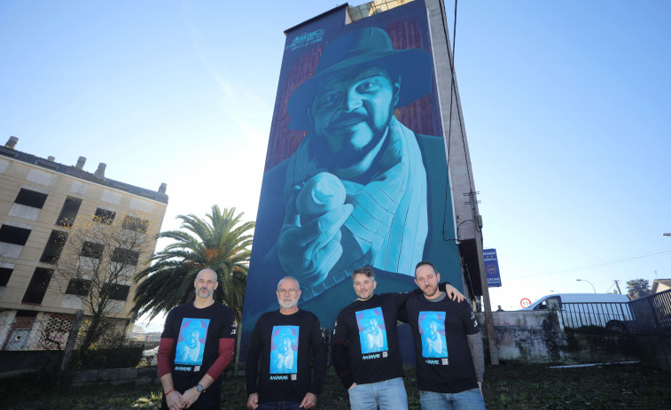 Cambre avanza en la promoción turística de sus murales a través de la realidad aumentada