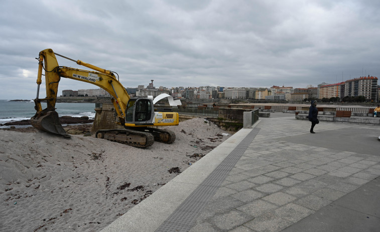 A Coruña se rearma contra los temporales